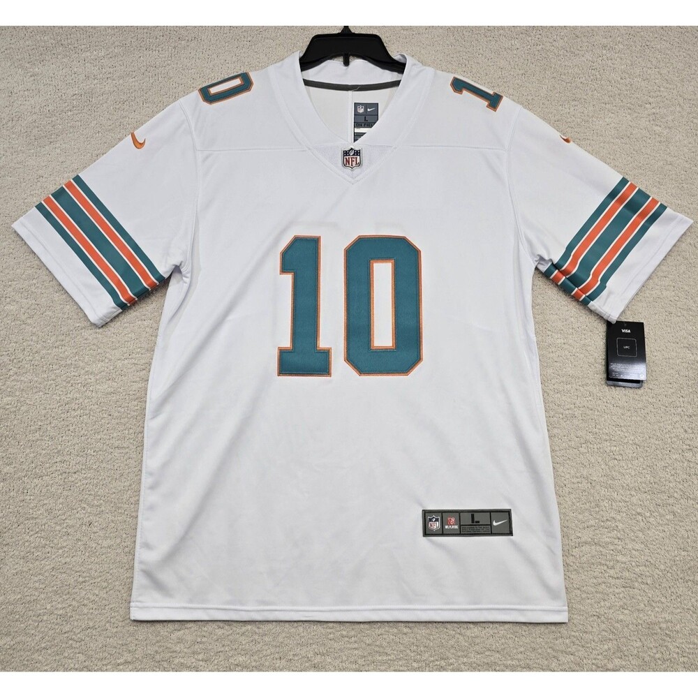 Miami Dolphins Tyreek Hill Nike NFL Football Game Jersey Men’s Size Large L